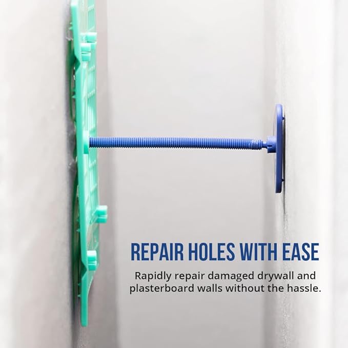 Wall Patch Repair Plate by SD Home, 1-Pack Drywall Backing Plates, 2-5” Hole Repair Patch, Easy & Quick DIY Patching