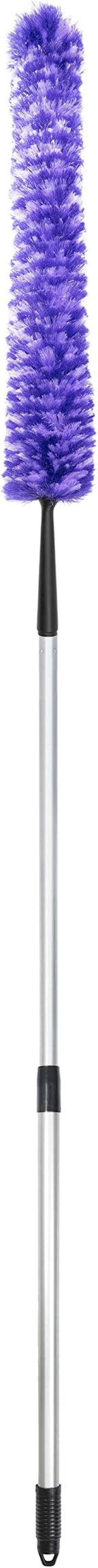 Fuller Brush Furry Wand Duster - 30" Netted Fiber Cleaner - Bendable Hand Sweeper Cleans Dust Dirt Lint & Cobwebs on Window Blinds Shelves Counters & More