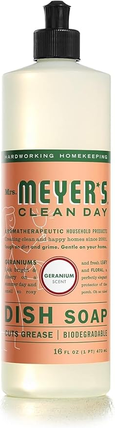 MRS. MEYER'S CLEAN DAY Liquid Dish Soap