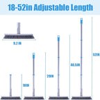 YONILL Grout Brush with Long Handle - Heavy Duty Grout Cleaner Brushes for Tile Floors, Swivel Stiff Bristles Floor Scrubber Cleaning Tool, Floor Scrub Brush for Shower, Kitchen, Baseboards and Corner