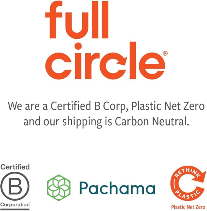 Full Circle Be Good Bamboo Handle Dish Brush – Sustainable Kitchen Cleaning with Tough Bristles - Natural Dish Scrubber & Cast Iron Cleaner - Long Handle Brush for Dishes, Pots, and Pans, White