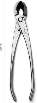 205MM Bonsai Round Edge Cutter Professional Grade Branch Cutter Alloy Steel Bonsai Tools Equip With Tool Bag (MTS-12)