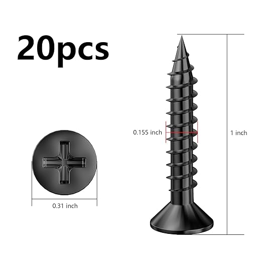 Self-Drilling Drywall Anchors Assortment Kit – 182 Pcs for Concrete, Drywall,sheetrock Anchors， and Sheetrock – Heavy Duty Wall Anchors for Easy Installation, No Drill Bit Required