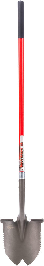 Radius Garden 23211 Root Slayer Round Head Shovel XL, Red