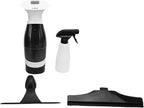 Focket Power Window Vacuum Overcharger,Rechargeable Cordless Window Cleaner with 2200MAh Battery,for Shower Glass Countertop Mirrors.(US PLUG 100-240V)