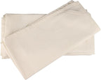 DG Collections 100% Cotton Flour Sack Towels – 12 Pack, 27x27 Inches, Natural, Lint-Free, Pre-Washed, Hemmed Edges – Reusable Kitchen Towels for Cleaning, Embroidery, Printing & Crafts - Natural