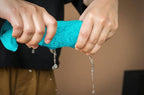 Softolle 100% Cotton Washcloths 60 Pack (12x12 Inches) Soft, Highly Absorbent Washcloth, Face Towels, Wash Cloths for Face, Ring Spun, Bulk Pack (Turquoise)