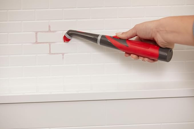 Rubbermaid Reveal Power Scrubber Attachable Grout Head, for Cordless Electric Battery Powered Scrub Brush, Ideal for Bathroom/Tile/Counter/Shower/Tub/Tight Corners & Spaces