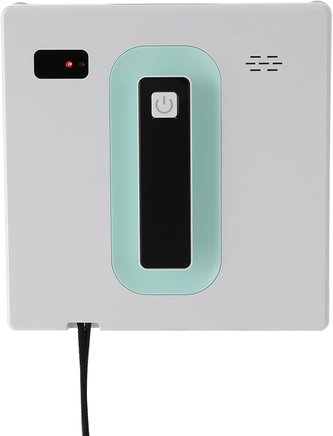 Automatic Window Cleaner 2500Pa Suction Window Cleaner Robot with Dual Spray Design and Remote Control 3 Path Modes Window Cleaning Machine for Windows, Tiles 322.92-538.2ft²Cleaning Area (White)