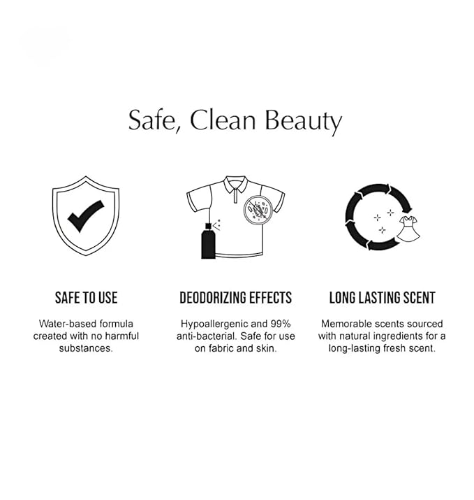 W.Dressroom No.09 Gogo Mango Living Clear Perfume, Body Mist, Long-Lasting Unisex, Alcohol-Free Water-Based, Spray on Skin, Clothes, Bedding & Car, Travel Size 5.28 oz
