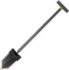 Lesche T- Handle 31" Heavy Duty Metal Detector Shovel Double Serrated Blade
