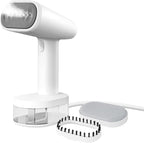 HubiCare Steamer for Clothes, 1500W Clothes Steam iron with Large 250ml Tank, Handheld Fabric Wrinkle Remover, Portable & Compact Travel Size Garment Steamer ONLY FOR 120V (White)