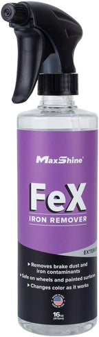 Maxshine All in One Wheel & Tire Cleaner and Iron Remover Kit (AC14) - Professional Grade Exterior Tire & Wheel Rim Detailing - Scratch Free - Active Degreaser