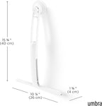 Umbra Flex Adhesive Squeegee, White