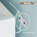 Basic Open Shelf Bookcase - 3-Tier Wooden Cube Storage Shelves Split Bookshelf, White