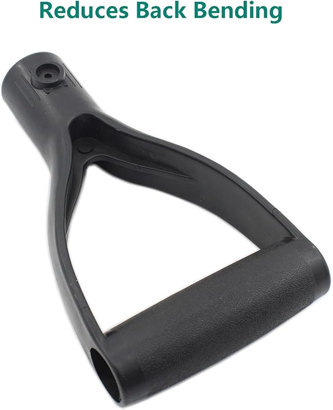 Plastic Shovel Grip Handle Replacement,ULIFESTAR Y Shaped Snow Shovel Replacement Handle,32mm/1.26'' Inner Diameter Digging Raking Tool Replacement Spade Handles for Lawn Garden Spade Fork Shovel