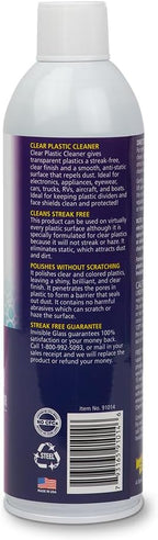 Invisible Glass 91014-2PK Clear Plastic Cleaner – Cleans and Protects Plastic on Electronics, Appliances, Eyewear, Cars, Trucks, RVs, Boats & More, Helps Prevent Fog and Static – 19 oz (Pack of 2)