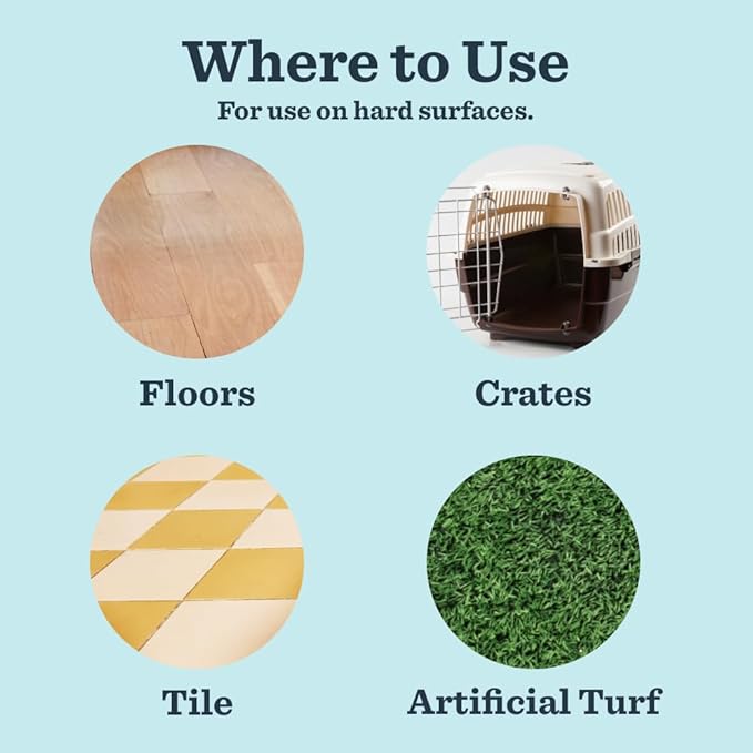 Mrs. MEYER'S CLEAN DAY Pet Multi-Surface Cleaner, Coconut Leaf Scent, 16oz