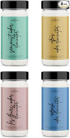 Home "FRESH Collection" Carpet Powder Bundle – 4-Pack Deodorizing Carpet & Upholstery Freshener – Sea Mist, Citrus, Le Fleurs & Refresh – For Vacuuming, Rugs, Pet Beds & Litter Boxes