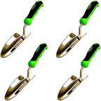 Garden Guru Super Strong Titanium Garden Trowel Hand Shovel - Rust Resistant - Ergonomic Handle - Perfect Tool for Gardening, Weeding, Transplanting and Digging in Garden Beds (4 Pack)