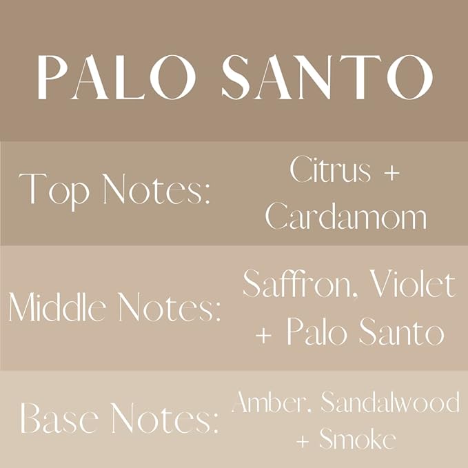 River Birch Luxury Linen and Room Spray - Palo Santo Home Signature Scent - Room Fragrance Spray - Fragrant Fresh Linen Air Freshener For Bedding - Handmade in Texas - 4 oz Glass Amber Bottle