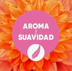 Ensueño Fabric Softener Durazno y Frutos Rojos, 740ml, 3 Pack