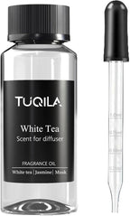 White Tea Essential Oil for Waterless Diffusers - 120ML Luxury Home & Car Air Freshener, Natural Aromatherapy Scent Refill for Office, Home, Car, Spa - Premium Aroma Scent Oils