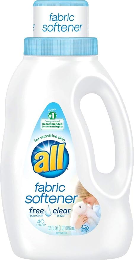 All Free Clear Fabric Softener, 32 Ounce
