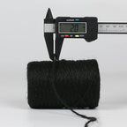 2mm 600ft Colored Natural Jute Twine String for Gift Wrapping Craft Baker Plant Christmas Ribbon Twine Handmade Arts Decoration Thin Packing String Home Decor