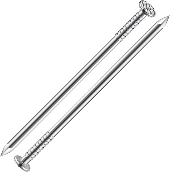 (9 pcs)5 inch Stainless Steel 304 Nails, Hanging Nails, Wall Nails, Dowels, Long Nails