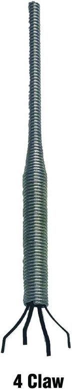 PF WaterWorks GrabEASY 60" Ergonomic Handle, Flexible 4 Claw Pick-Up Tool, Jewelry Retriever, Clog Remover, Drain Snake; PF0408