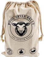 Natural Fabric Softener, Organic, Reusable, Unsented, 6-Pack XL, Replacment to Dryer Sheets,1500 Loads, Hypoallergenic