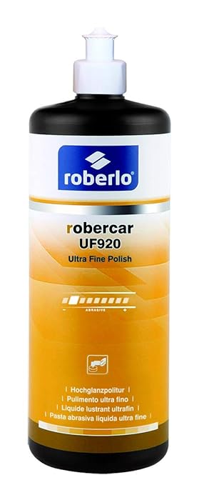 ROBERCAR UF920 Ultra Fine Polish - Premium Buffing, Cutting, & Polishing Compound for Automotive Paint Restoration, Polishing Kit - 1KG - High-Gloss Finish
