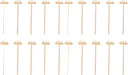 YARNOW 20 Pcs Bamboo Zen Garden Rakes Mini Tabletop Sandbox Tools for Home Decoration, 5.5 x 1.4 x 1.6 Inch