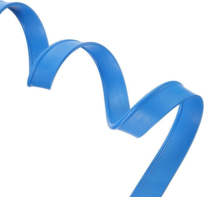 MECCANIXITY Replacement Squeegee Rubber for Window, Glass, Shower Doors, Tile Wall Cleaning, 15.75 Inch, Blue Pack of 4