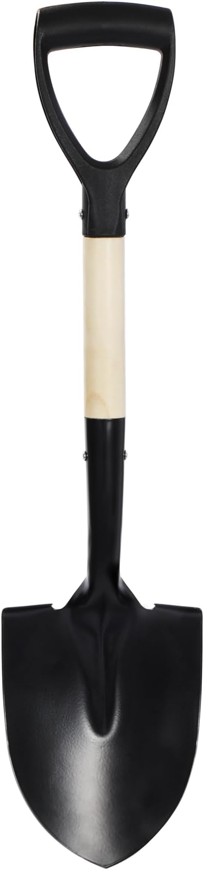 REDCAMP 27" Shovel for Digging, Garden Spade Tool with D-Handle, Manganese Steel Wooden Handel Spade Digging Tool,Beach,Sand Car Snow Shovel