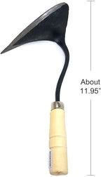SERENITA Lawn Grass Edger Hoe Garden Tool Weeding Tools for Garden. Homi Korean Plow Easy Digger with Blade. Less Effort Easy Farming Tool