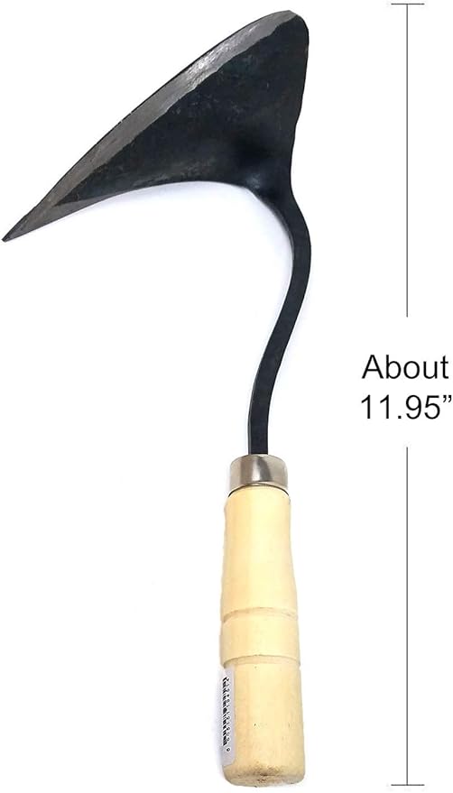 SERENITA Lawn Grass Edger Hoe Garden Tool Weeding Tools for Garden. Homi Korean Plow Easy Digger with Blade. Less Effort Easy Farming Tool