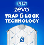 Zevo Flying Insect Trap Refill Cartridges – 8-Pack – Replacement Refills for Zevo Plug-in Fly Trap – Traps Flies, Fruit Flies & Gnats
