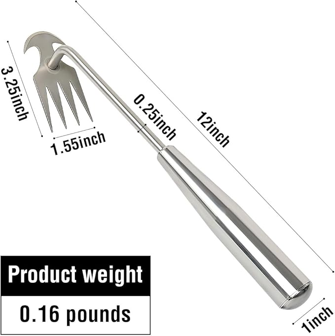 Weed Puller Tool, Weeding Tools Gardening ,Detachable Handle for Easy Carrying and Storage for Vegetable Gardening Backyard Farm Planting & Uprooting Weeding Tool