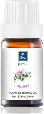 Peony Essential Oil - Pure Natural Fragrance for Aromatherapy, Perfume Making, Candles, Soap, Room Spray, Diffuser Blends - Organic, 10mL Undiluted