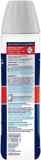 Bissell Oxy Boost Carpet Cleaning Formula Enhancer 16 fl oz (Pack of 2)