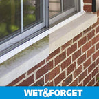 Wet & Forget Outdoor Moss, Mold, Mildew, & Algae Stain Remover Multi-Surface Cleaner, Ready to Use, 64 Ounce