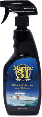 Marine 31 Mildew Stain Remover & Cleaner - Marine & Boat, Home & Patio, Bathroom & Shower Cleaner (20oz Kit)