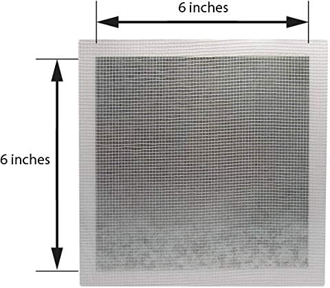 Red Devil 1212 6" x 6" ONETIME Wall Repair Patch, 5 Pack