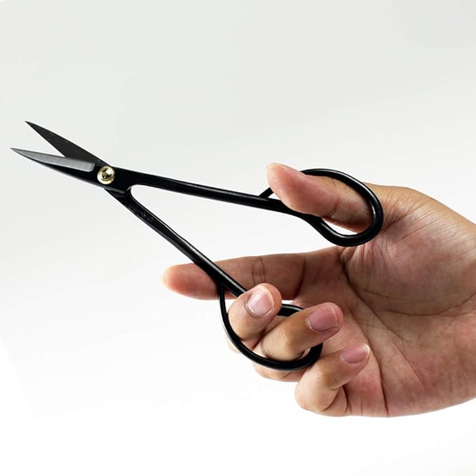Wazakura Satsuki Bonsai Scissors Made in Japan 7 inch (180 mm), Japanese Bonsai Garden Tools, Hasami Pruning Shears