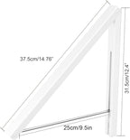 Drying Rack Wall Mounted Clothes Hanger Folding Wall Coat Racks Aluminum Home Storage Organiser Space Savers