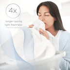 Downy Light Laundry Scent Booster Beads for Washer, Ocean Mist, 13.4 oz, with No Heavy Perfumes