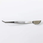 Wazakura Bonsai Curved Tip Tweezer with Spatula MADE IN JAPAN 8-1/4in(210mm) Stainless Steel