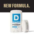 Duke Cannon Aluminum-Free Deodorant for Men - Air Defense, Fresh Water + Citrus, 3 oz – Long-Lasting, Clear Glide, Skin-Soothing Formula (Superior)